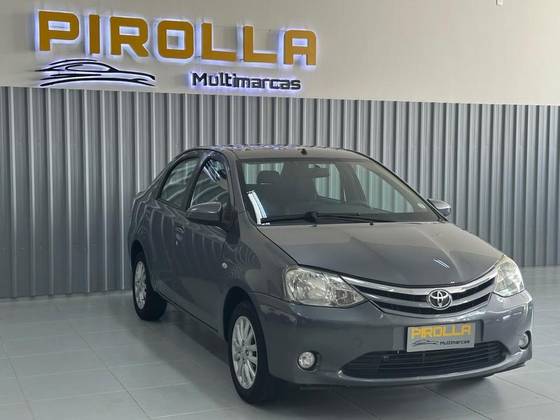 TOYOTA ETIOS 1.5 XLS 16V FLEX 4P MANUAL TOYOTA ETIOS 1.5 XLS 16V FLEX 4P MANUAL